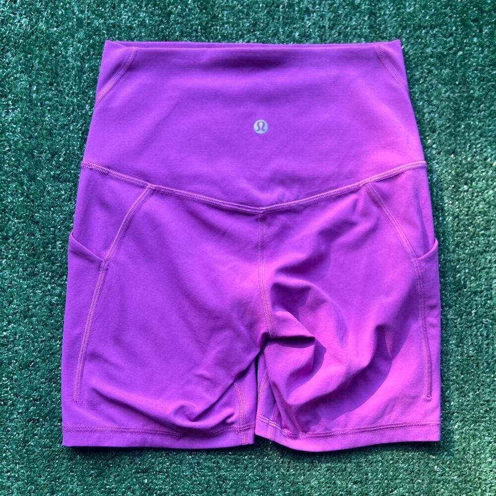 Lululemon Women's Purple and Pink Shorts